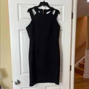 Elegant Black Sleeveless Dress